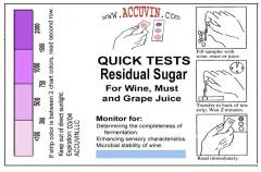 Accuvin Residual Sugar Quick Test Kit (10 Test Kit)