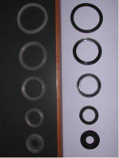 Gaskets - TC Flange 1 -3" (EPDM or Silicone)