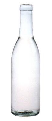 Bottle - Clear Semi-Burg, 375mL (Case of 12)