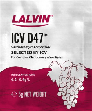 Lalvin, Yeast (5 gram Dry Packets)