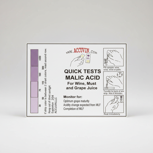 Accuvin Malic Acid Test Kit - Professional