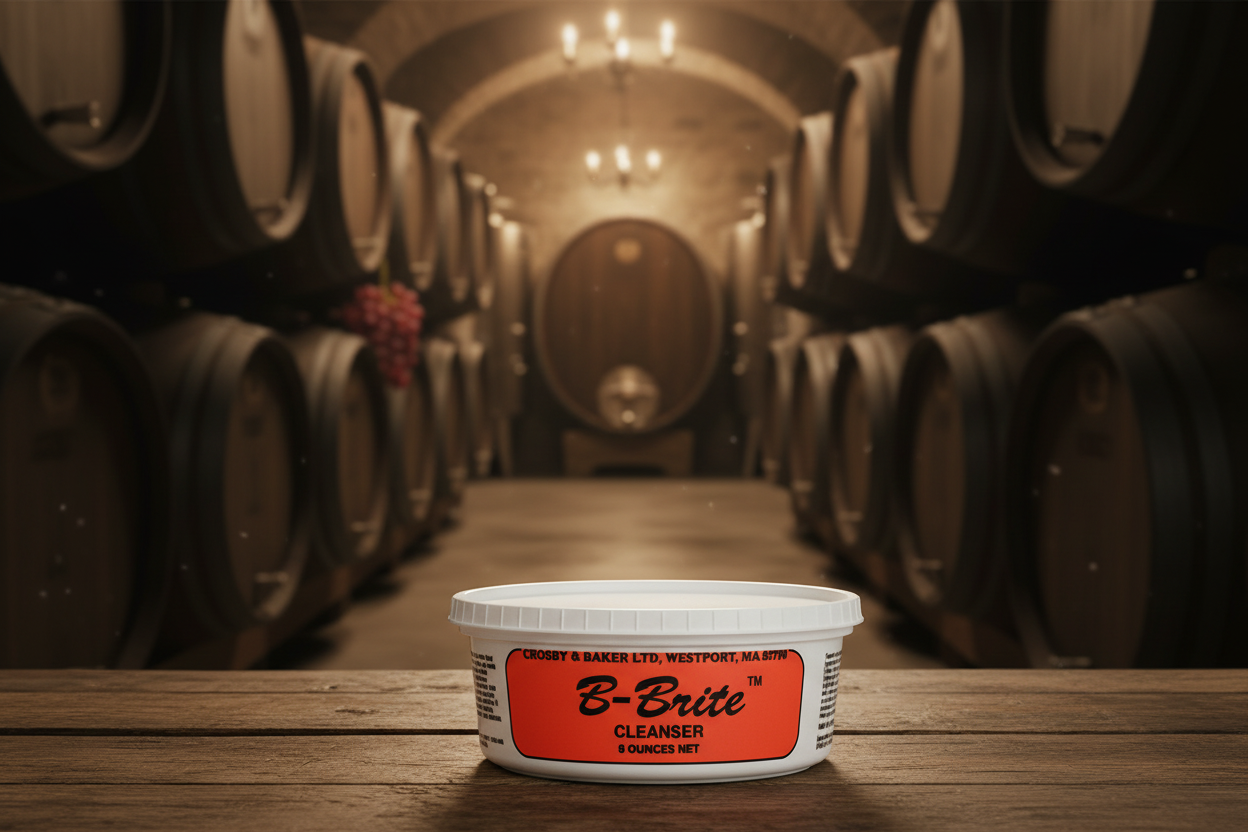 B-Brite Cleaner in Wine Setting