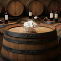 Campden Tablets on Wine Barrel