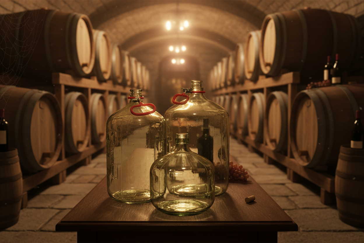 Carboy Handle - Standard in Wine Setting