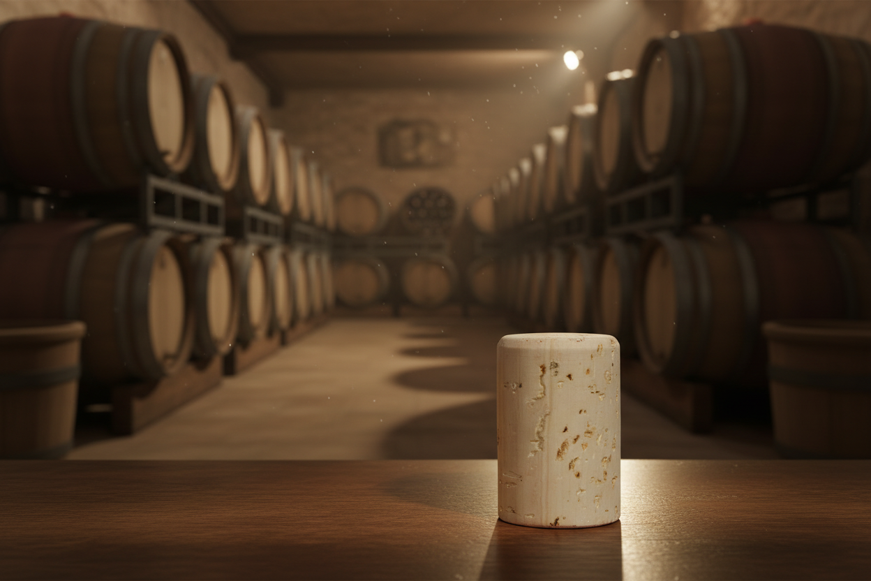 Cork in Wine Setting