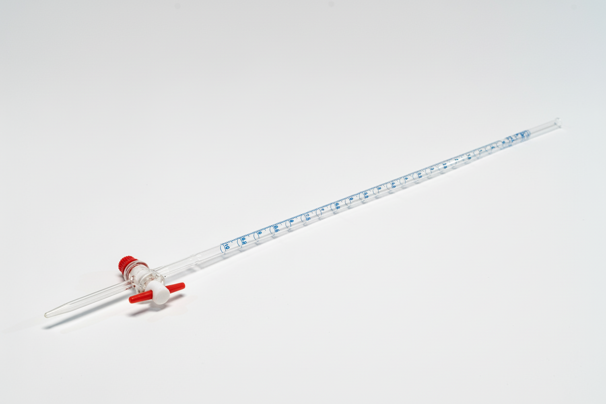 Glass Burette 10 mL - Professional