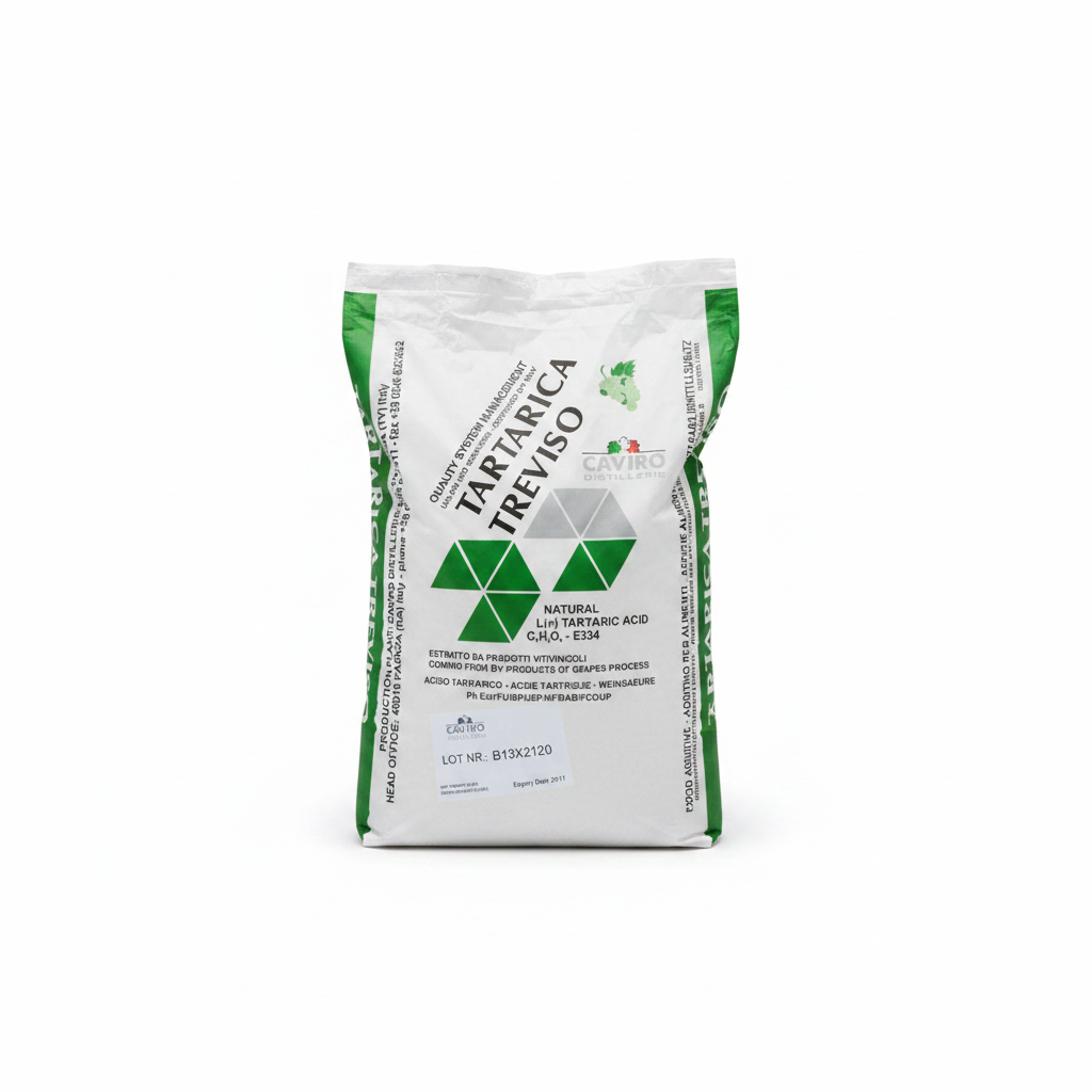Tartaric Acid 25 kg Bulk Bag - Tartarica Treviso by Caviro