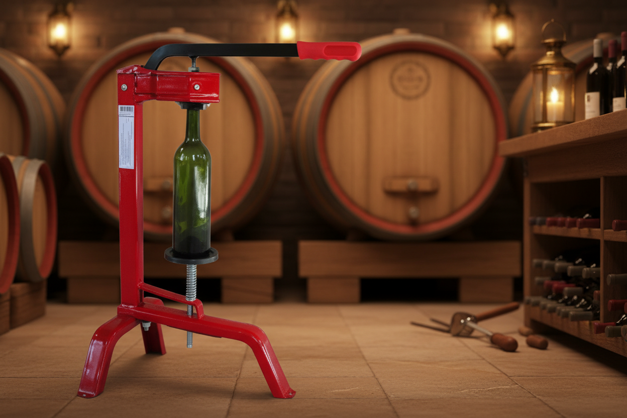 Portuguese Floor Corker in Wine Setting