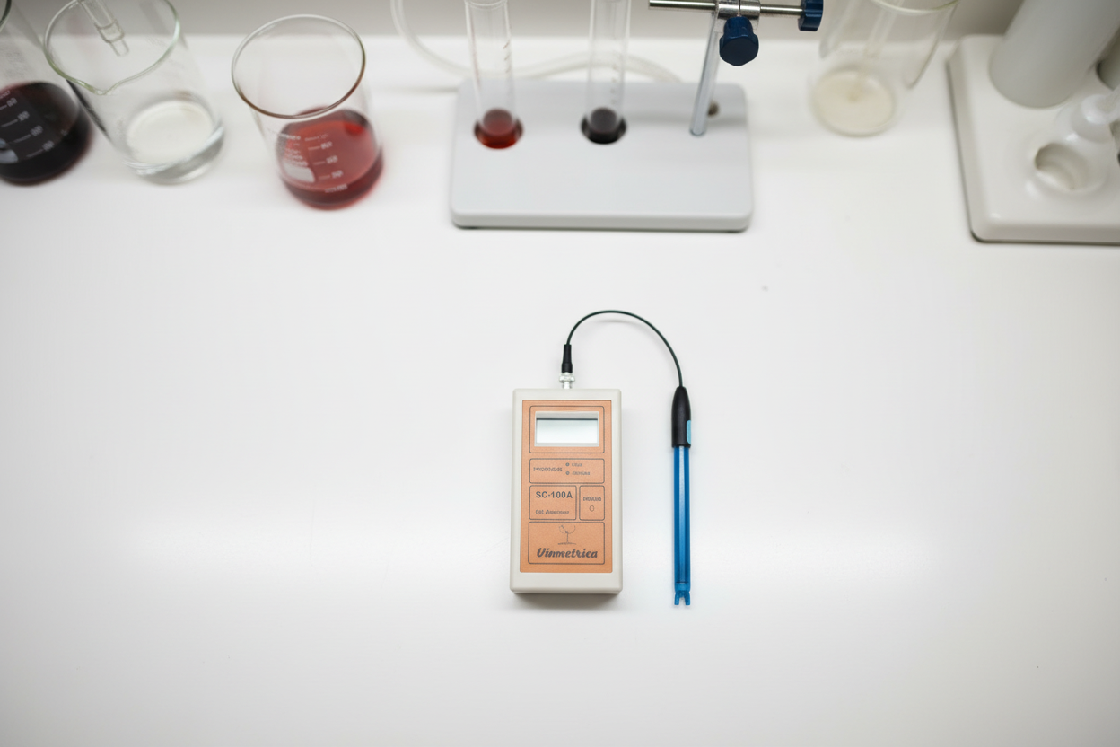 SC-100A Analyzer Top View in Lab