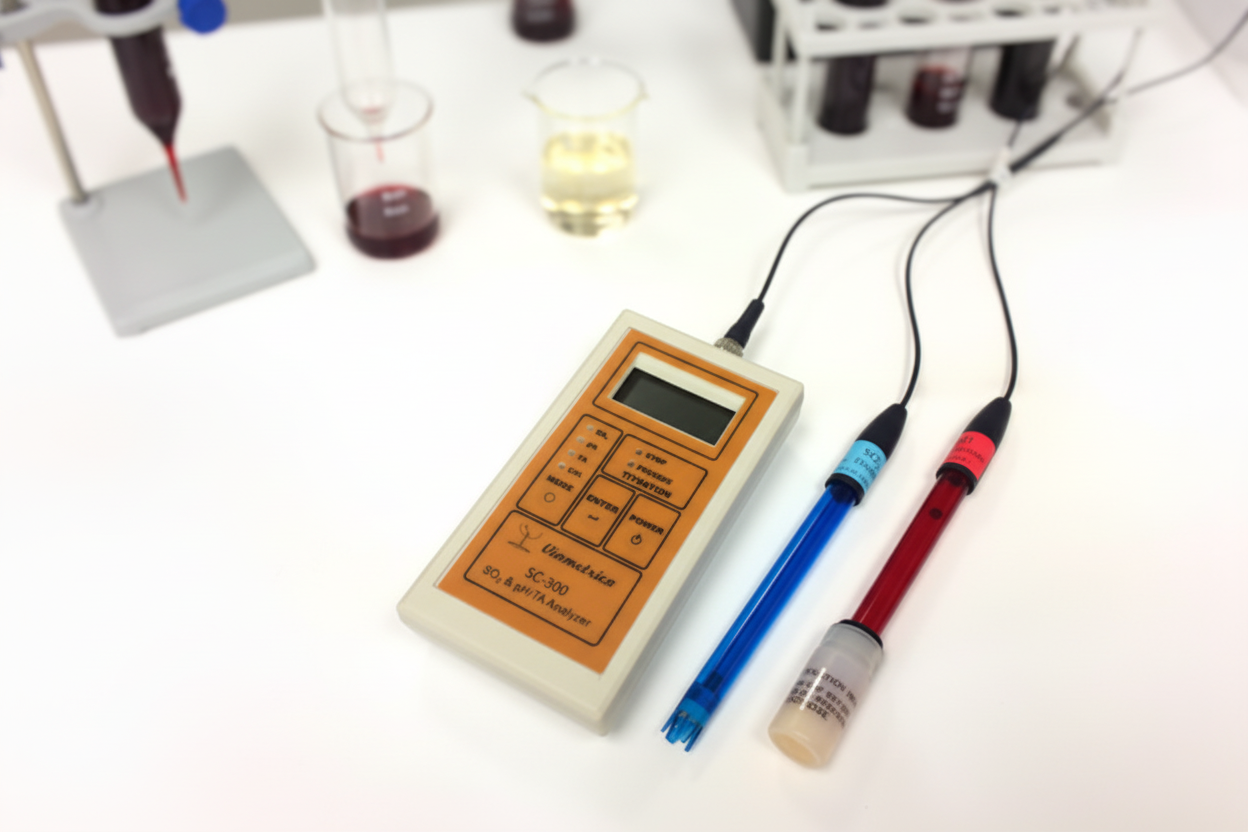 SC-300 Analyzer Top View in Lab