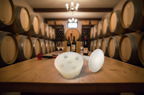 Silicone Bung 2 pc in Wine Setting